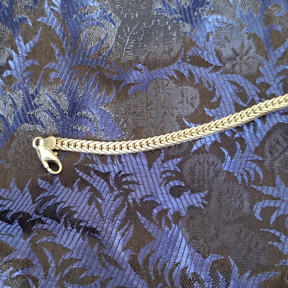 Sterling silver 1980s bracelet - Picture 2 of 3